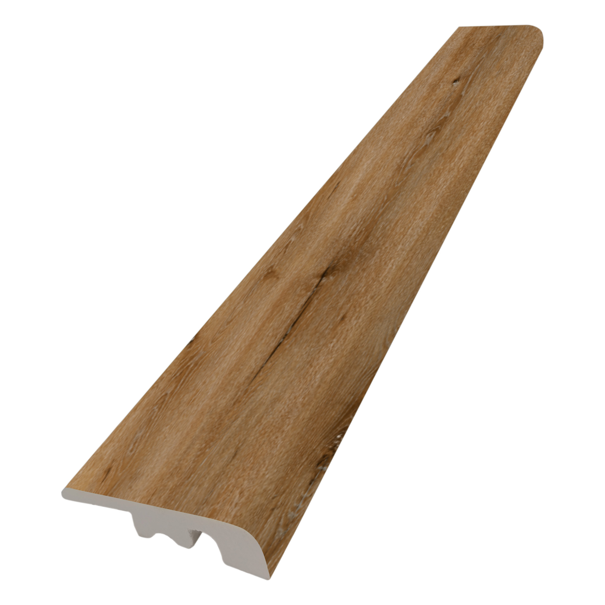 Natural Essence Plus Series LI-NE201-E End Cap, 94-1/2 in L, 1.378 in W, 0.394 in Thick, SPC, Sequoia